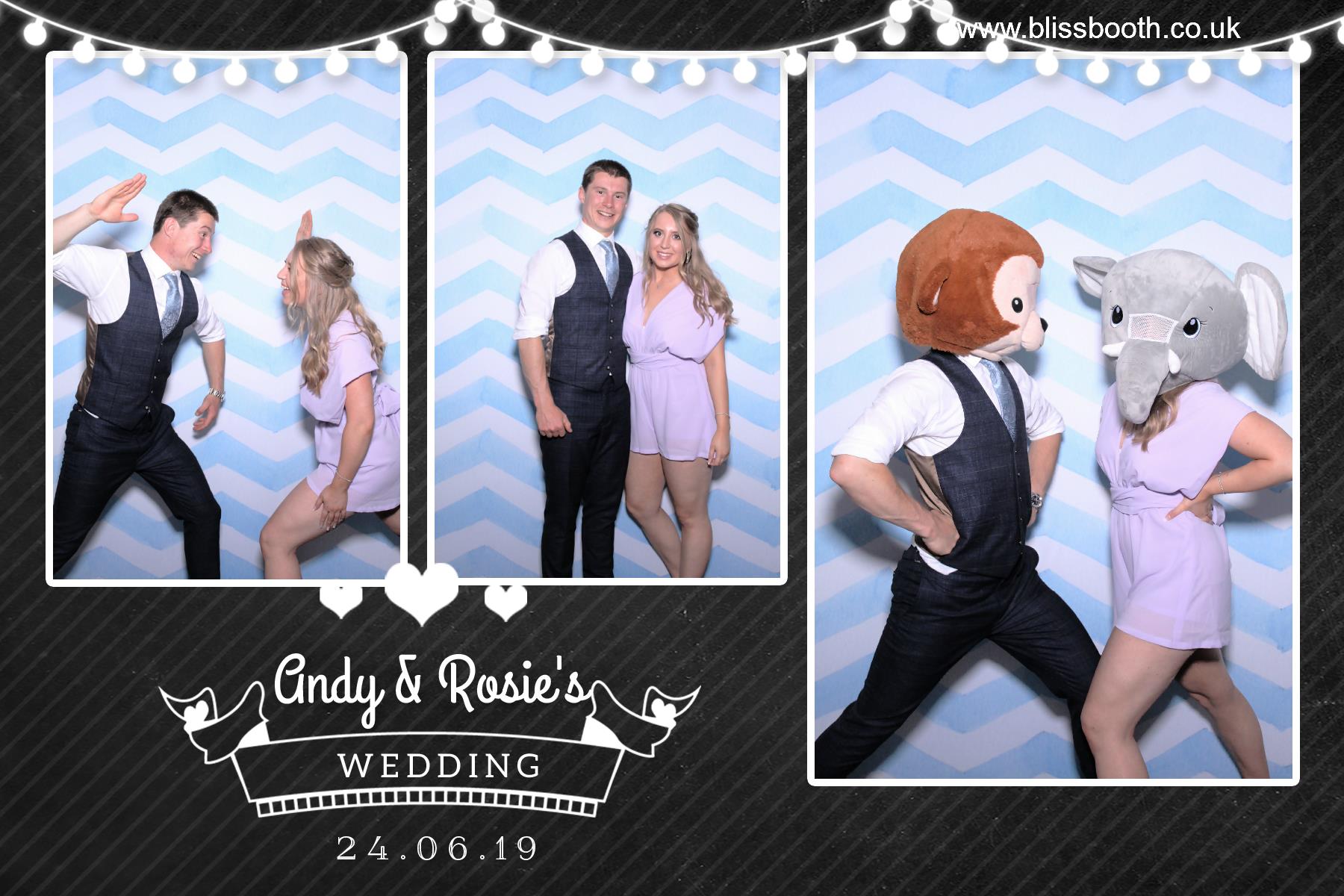 Andy and Rosie | View more photos from the event at gallery.blissbooth.co.uk/u/BlissBooth/Andy-and-Rosie